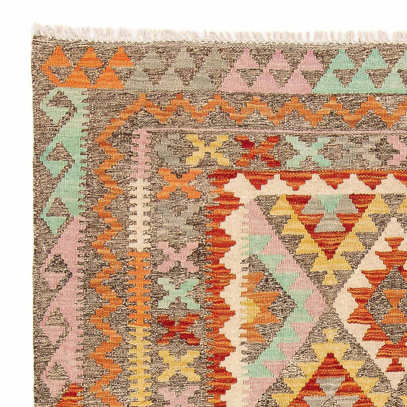 Kelim Rug - Splash - 188 x 153 cm - multicolored