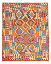 Kelim Rug - Splash - 195 x 155 cm - multicolored