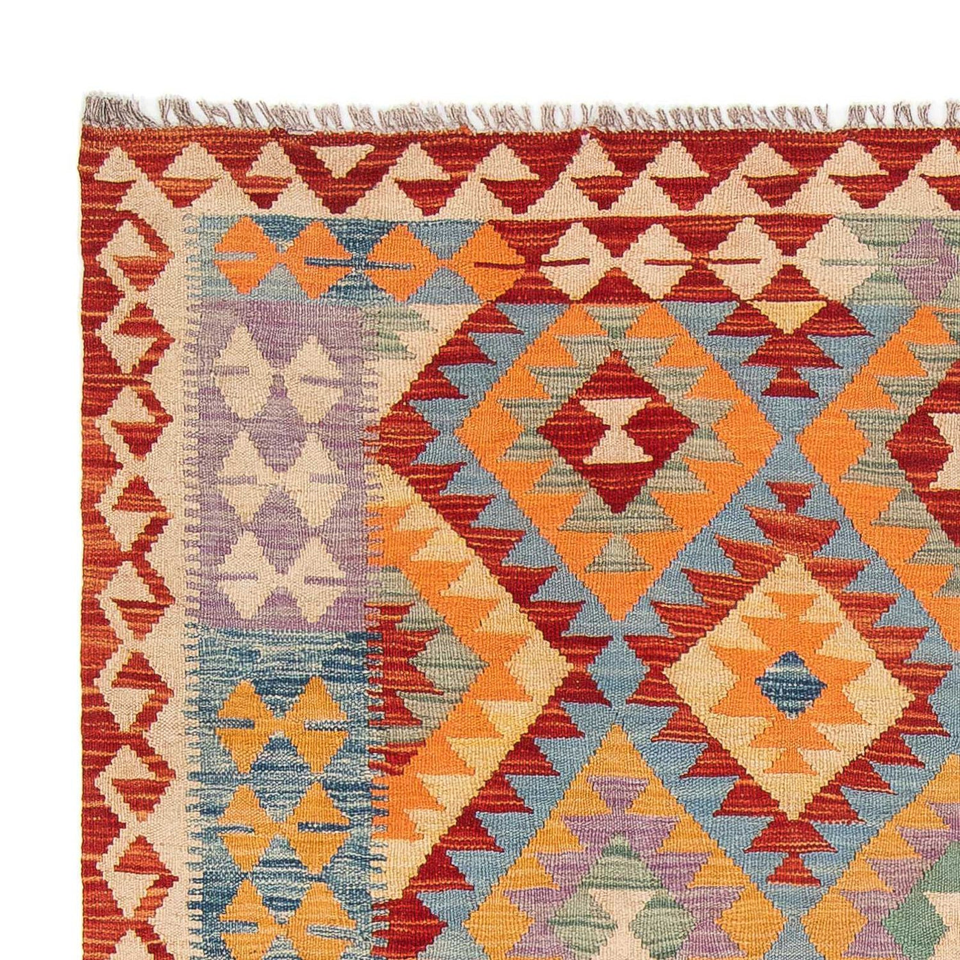 Kilim Maimana Rug 194x152cm - Wool Rug