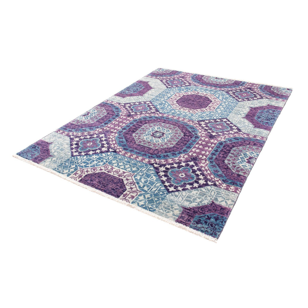 Designer Rug - 210 x 156 cm - multicolored