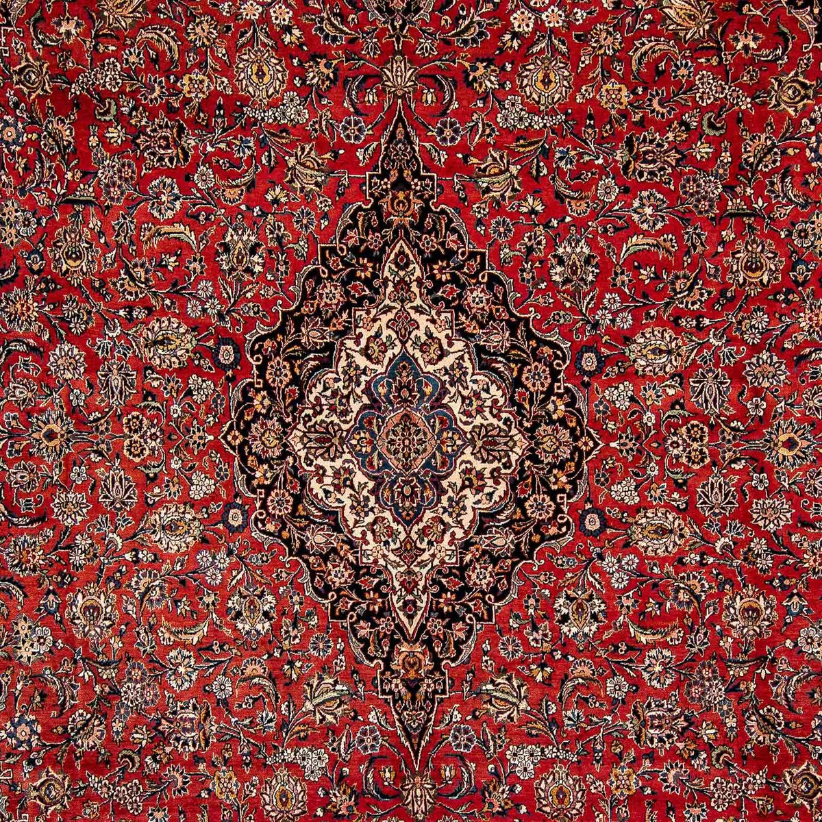 Perser Rug - Keshan - 445 x 330 cm - red