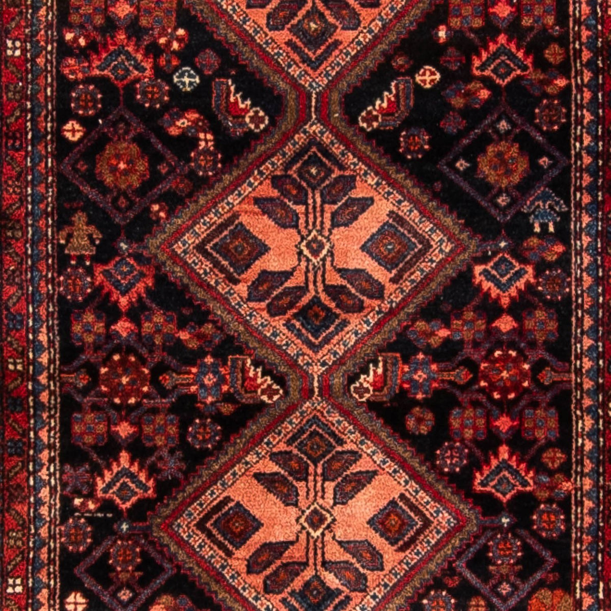 Runner Perser Rug - Nomadic - 530 x 103 cm - dark red