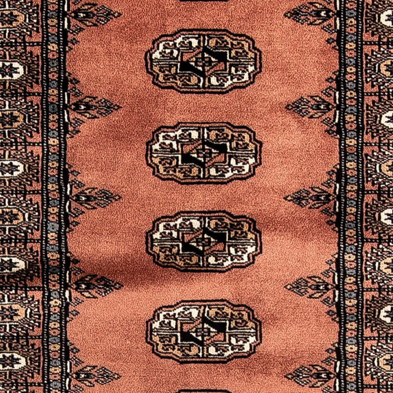 Runner Afghan Rug - Bukhara - 404 x 77 cm - light red