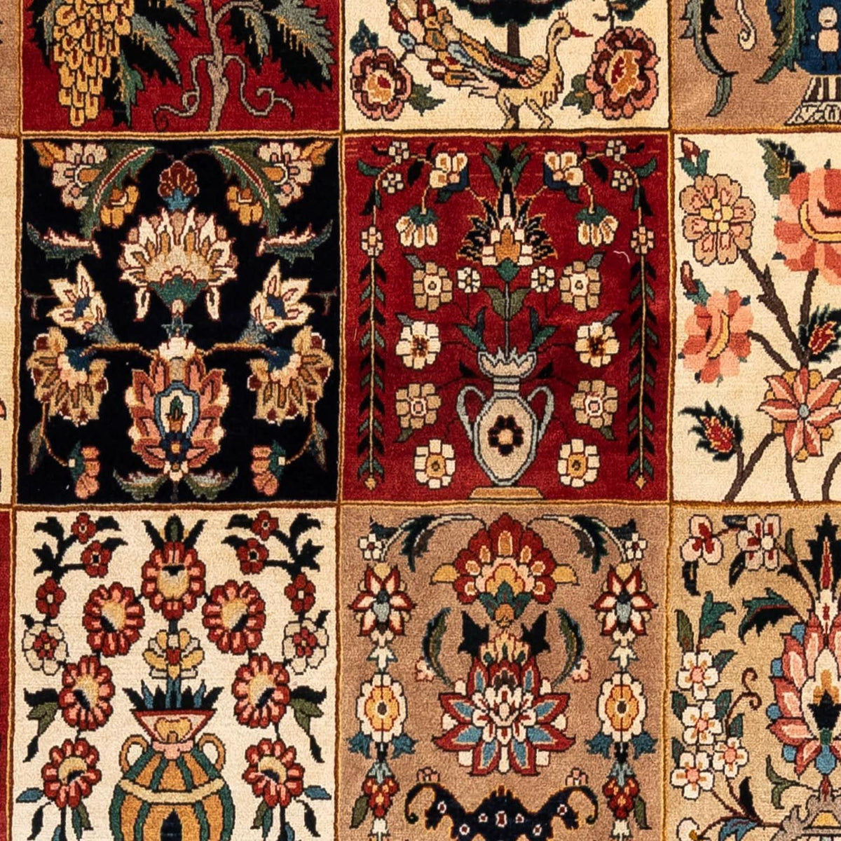 Perser Rug - Ghom - 313 x 209 cm - dark red