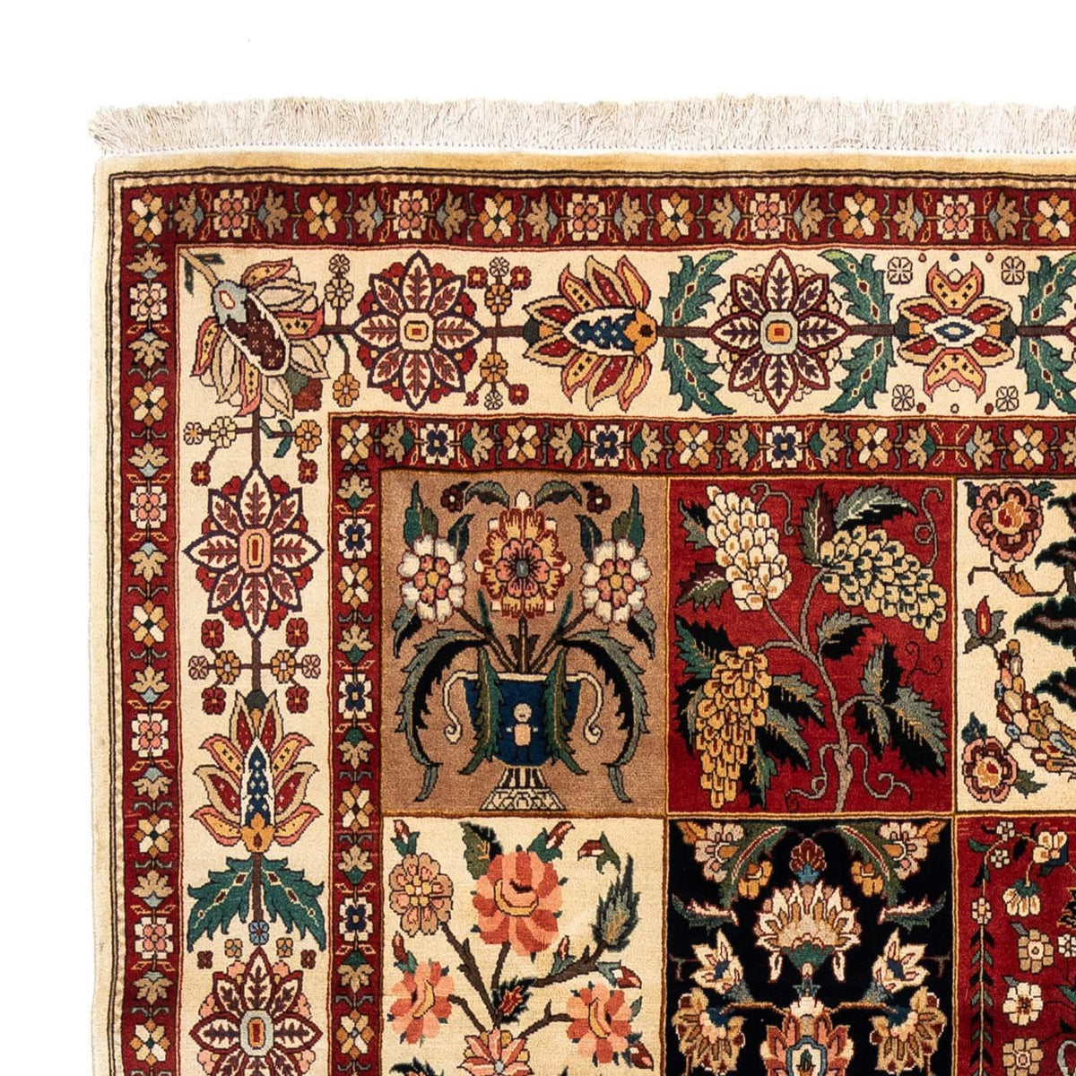Qom Rug 209x313cm - Persian Rugs