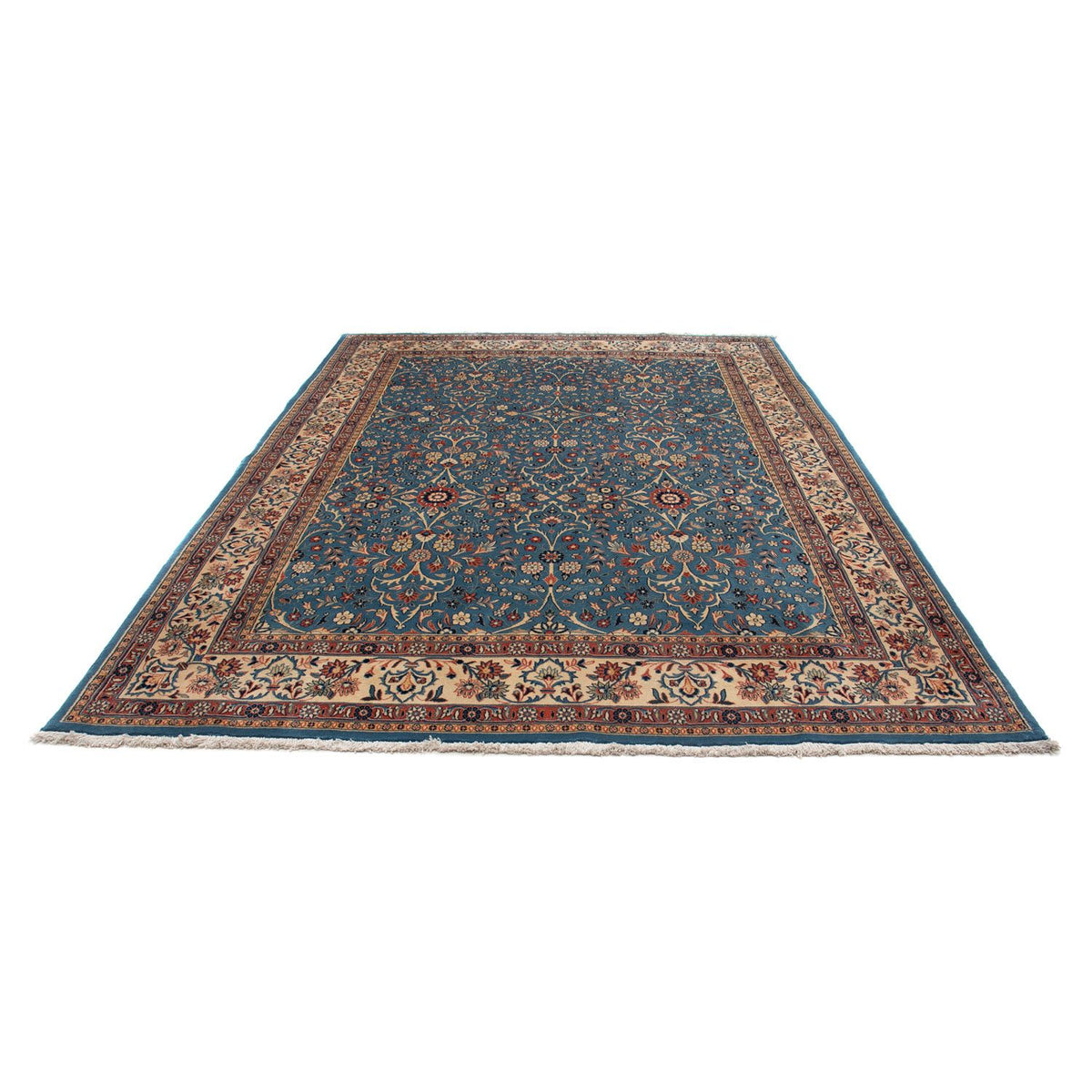 Perser Rug - Nomadic - 307 x 219 cm - sea blue