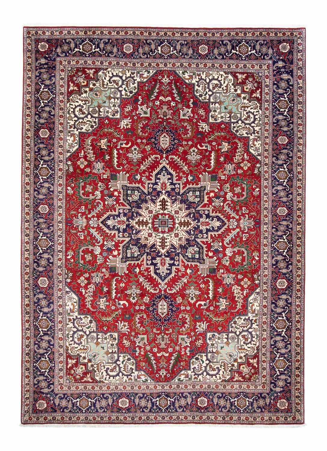 Perser Rug - Tabriz - Royal - 297 x 204 cm - dark red