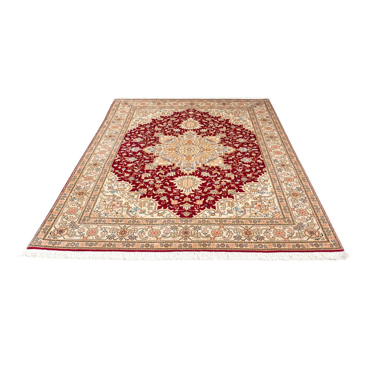 Perser Rug - Tabriz - Royal - 203 x 150 cm - red