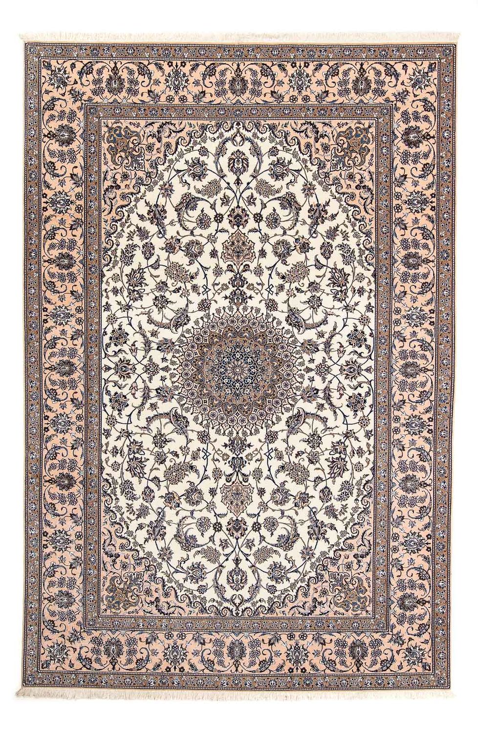 Perser Rug - Nain - Premium - 306 x 201 cm - beige