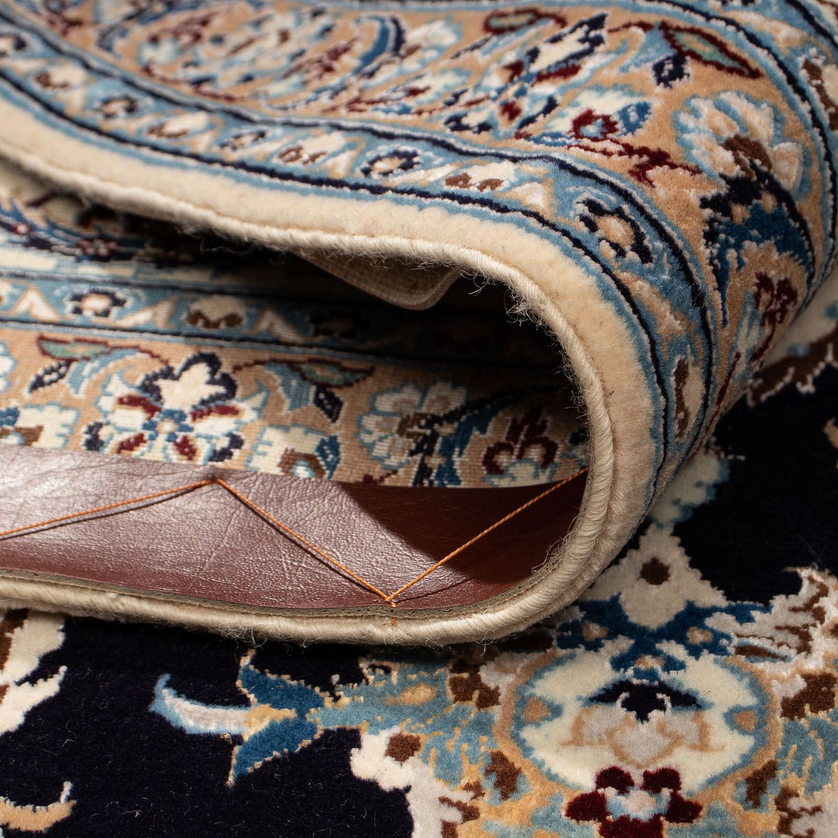 Perser Rug - Nain - Premium - 297 x 206 cm - dark blue