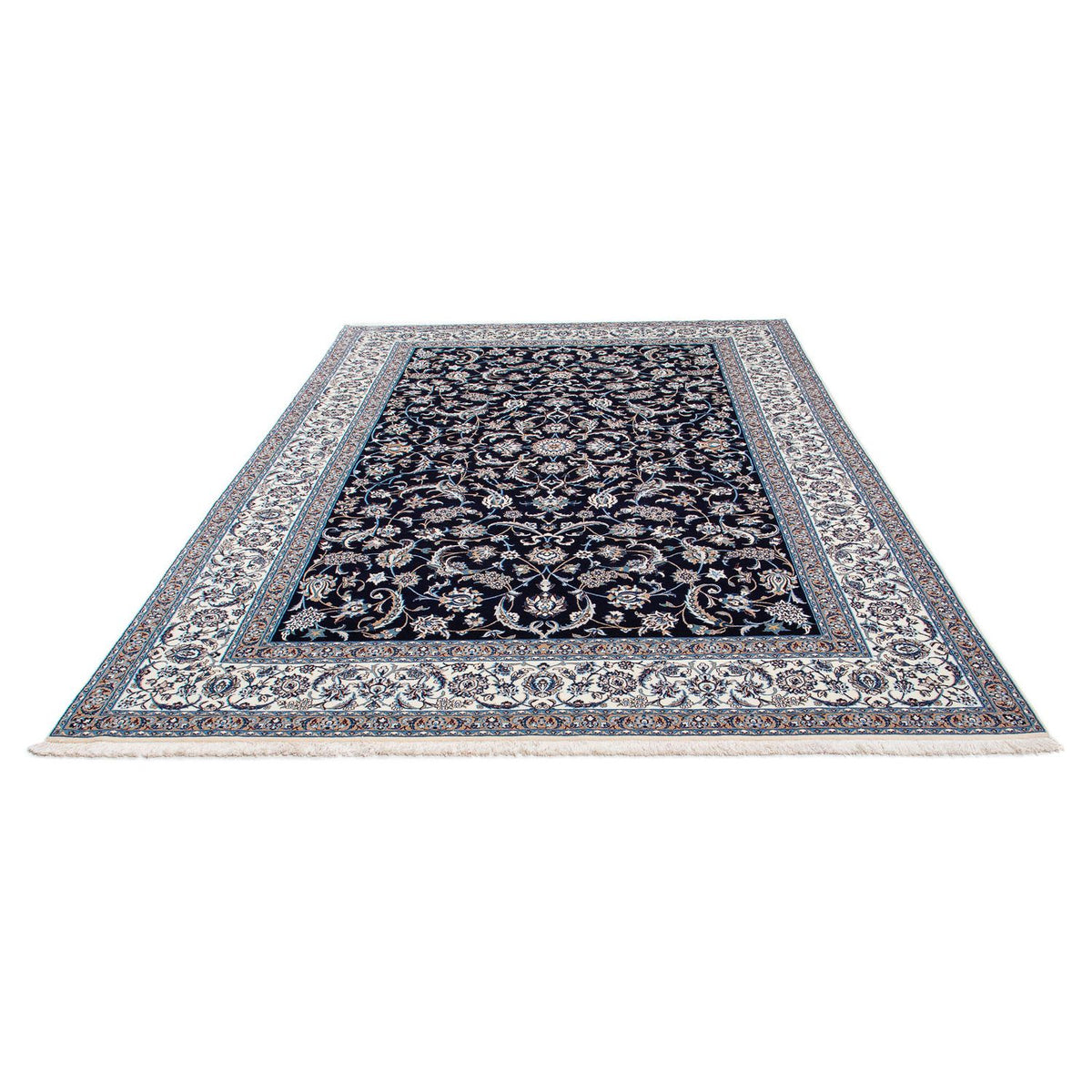 Perser Rug - Nain - Premium - 297 x 206 cm - dark blue