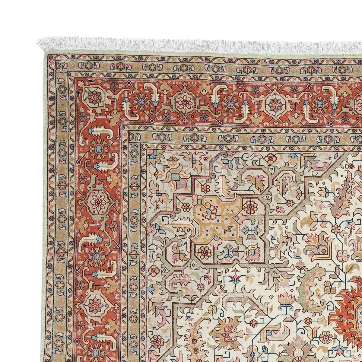 Tabriz - 50 Raj Rug 200x306cm - Persian Rugs