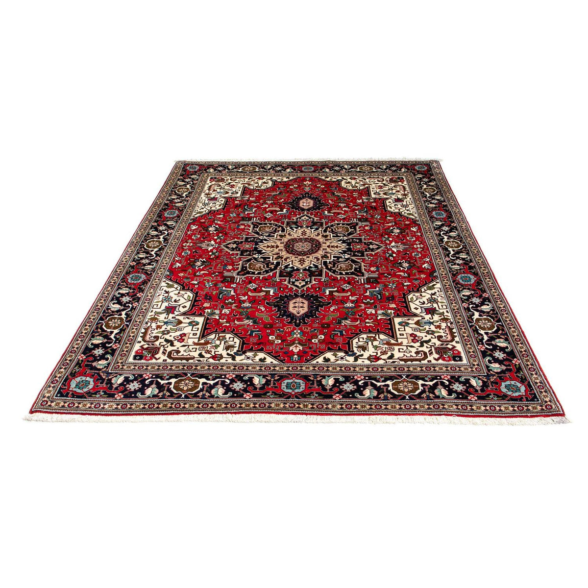 Perser Rug - Tabriz - Royal - 206 x 151 cm - red