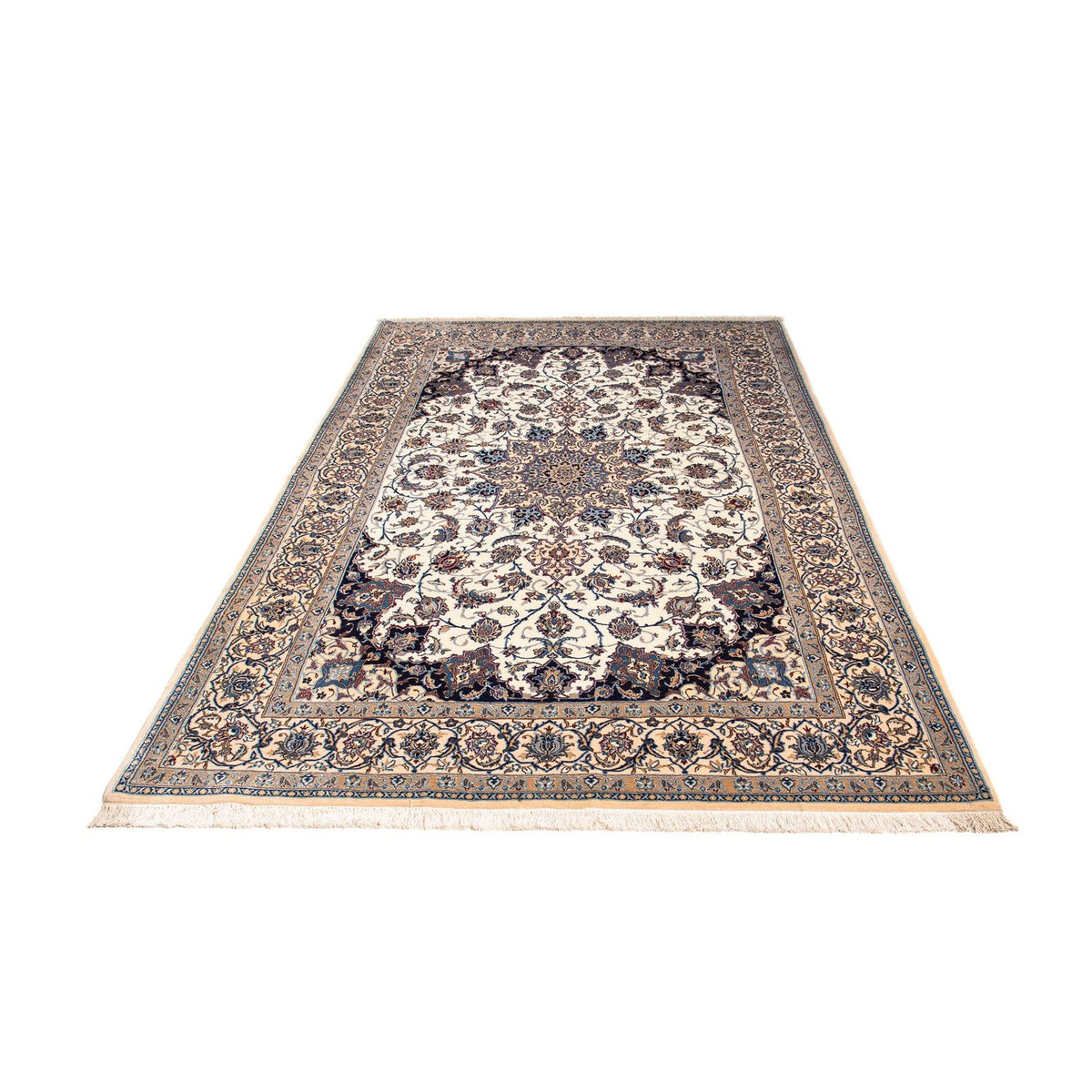 Perser Rug - Nain - Premium - 247 x 148 cm - beige