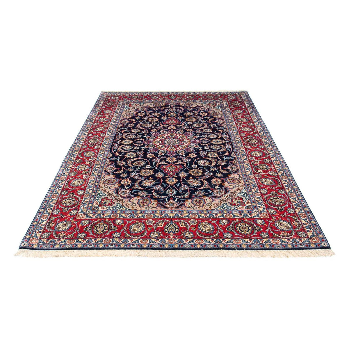 Perser Rug - Isfahan - Premium - 233 x 155 cm - dark blue