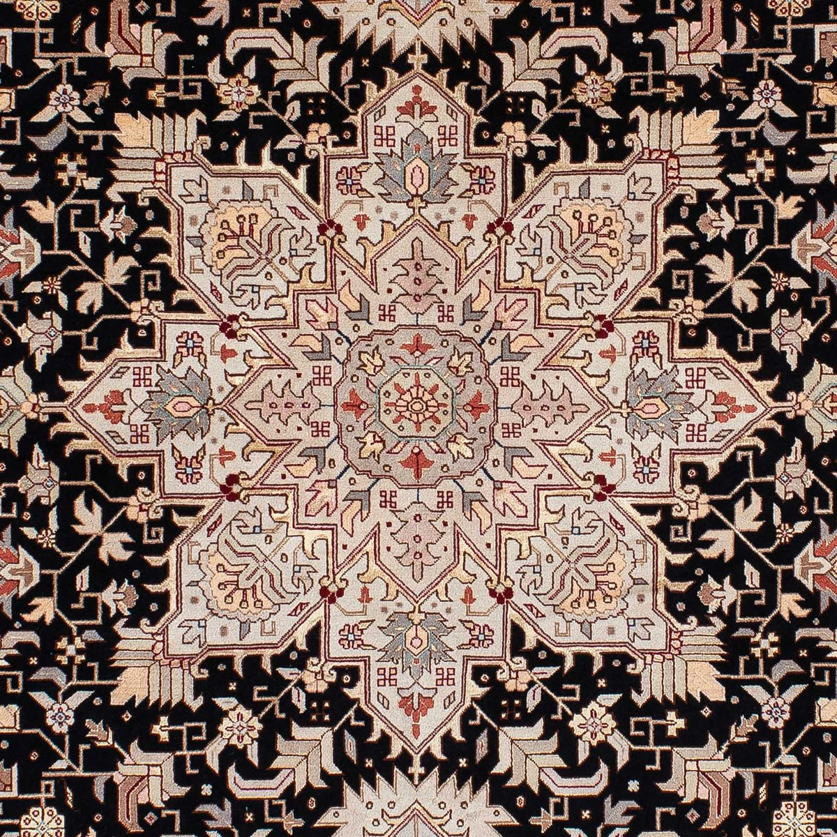 Perser Rug - Tabriz - Premium - 206 x 151 cm - dark blue