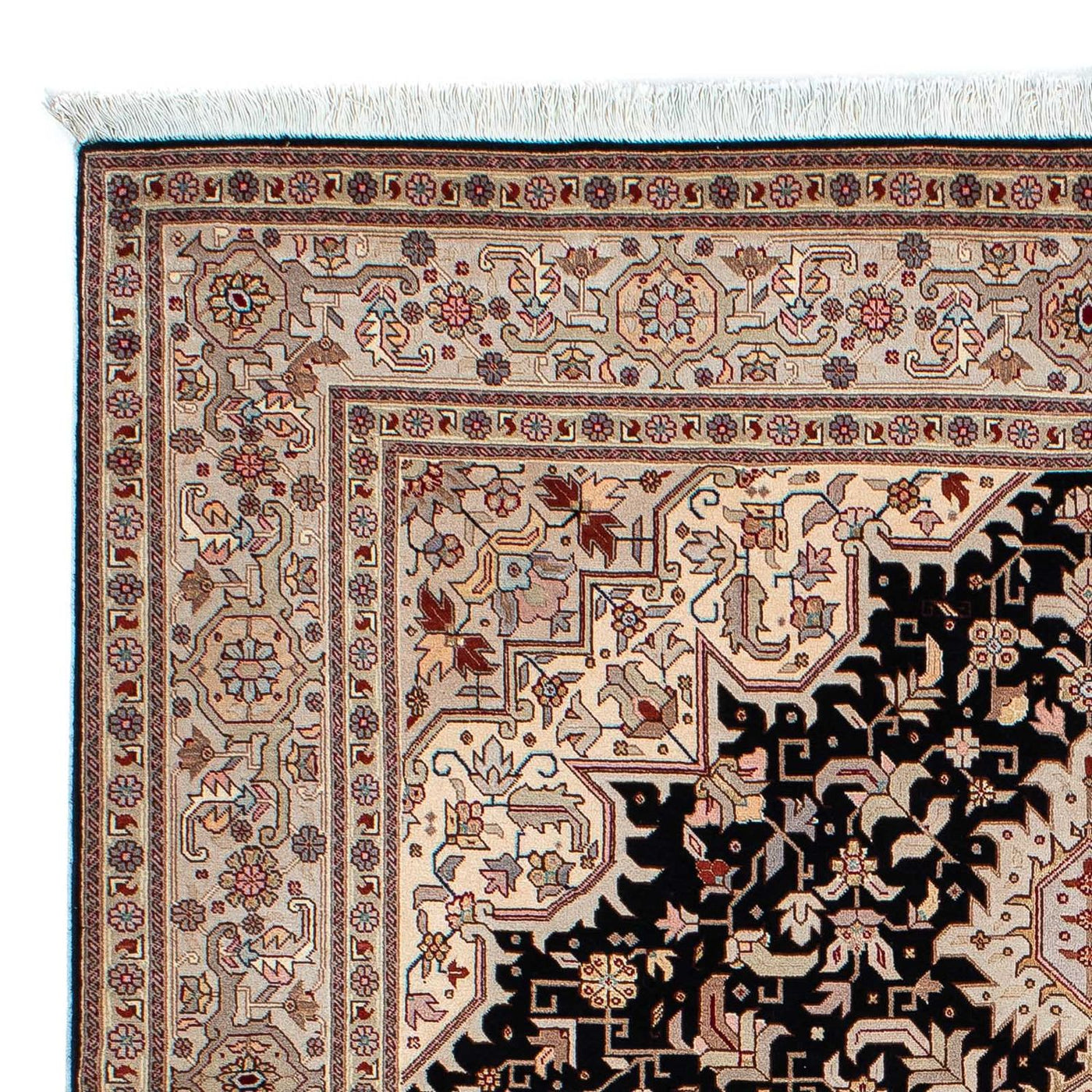 Tabriz - 60 Raj Rug 206x151cm - Persian Rugs