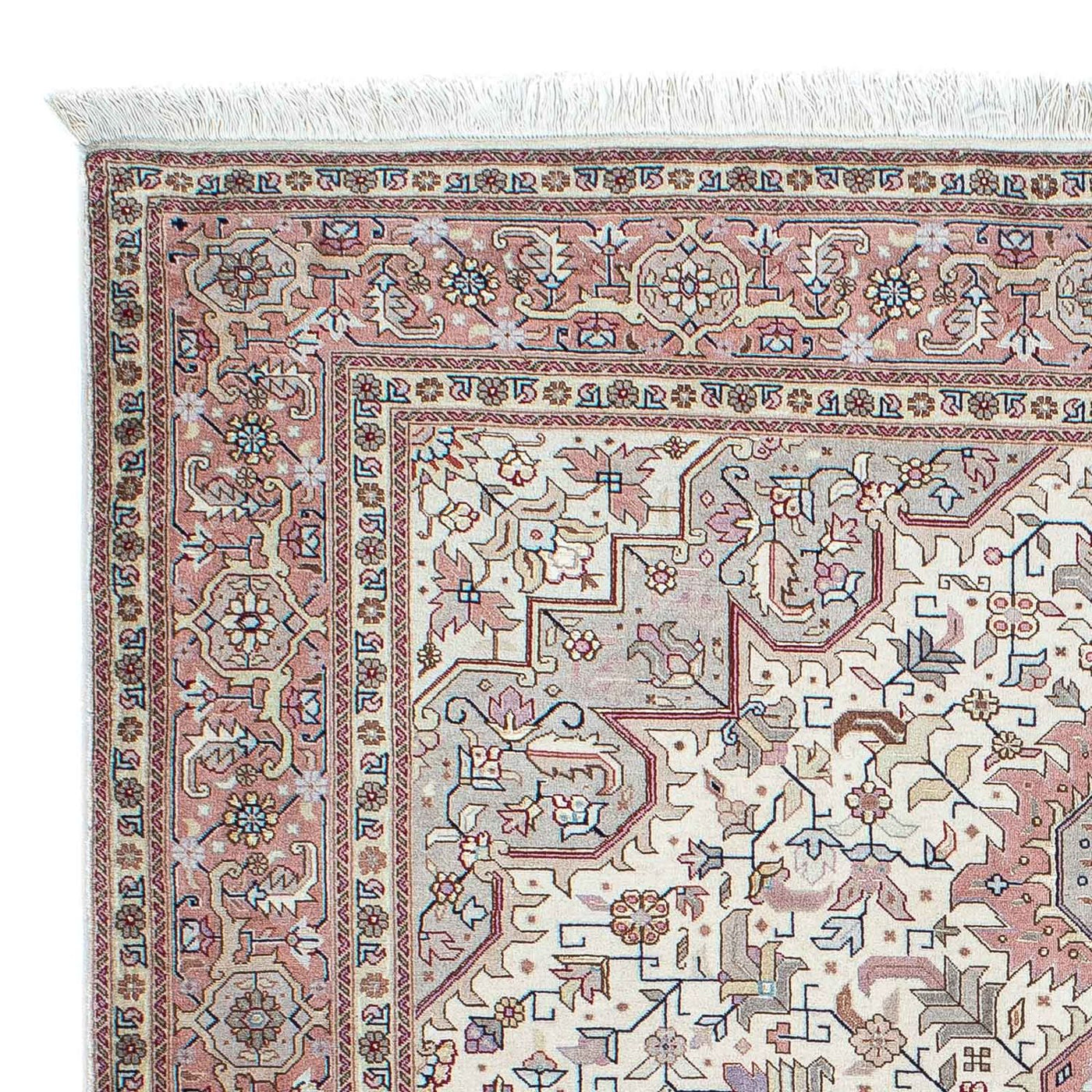 Tabriz - 50 Raj Rug 204x152cm - Persian Rugs