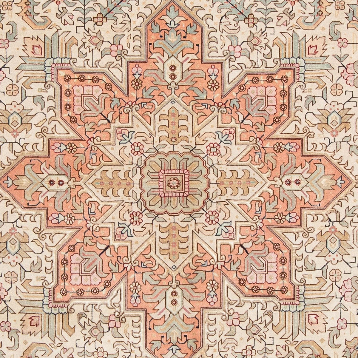 Perser Rug - Tabriz - Royal - 302 x 205 cm - beige
