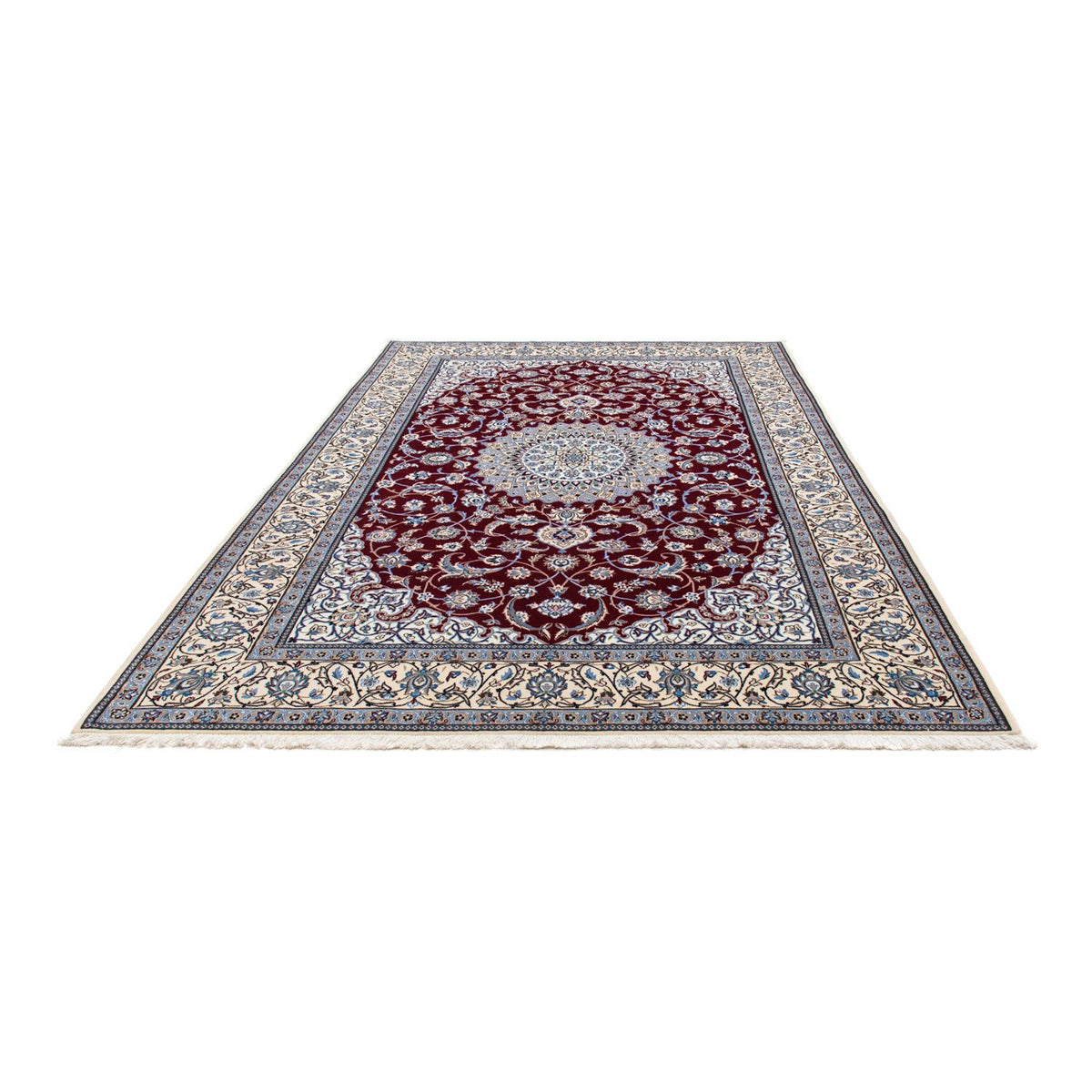 Perser Rug - Nain - Royal - 298 x 206 cm - dark red