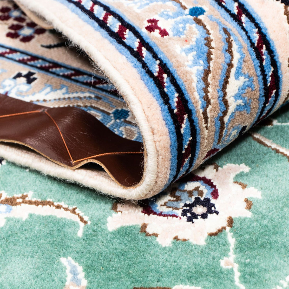 Perser Rug - Nain - Royal - 293 x 198 cm - green