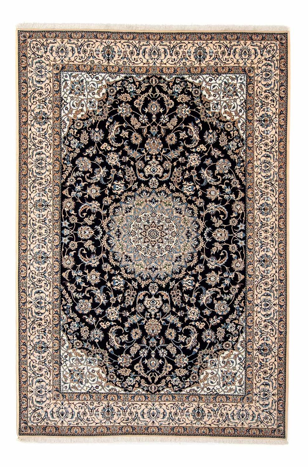 Perser Rug - Nain - Royal - 316 x 208 cm - dark blue
