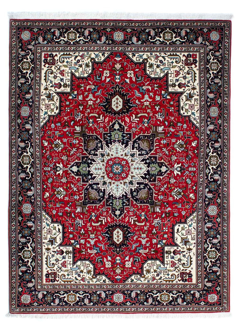 Perser Rug - Tabriz - Royal - 212 x 154 cm - dark red