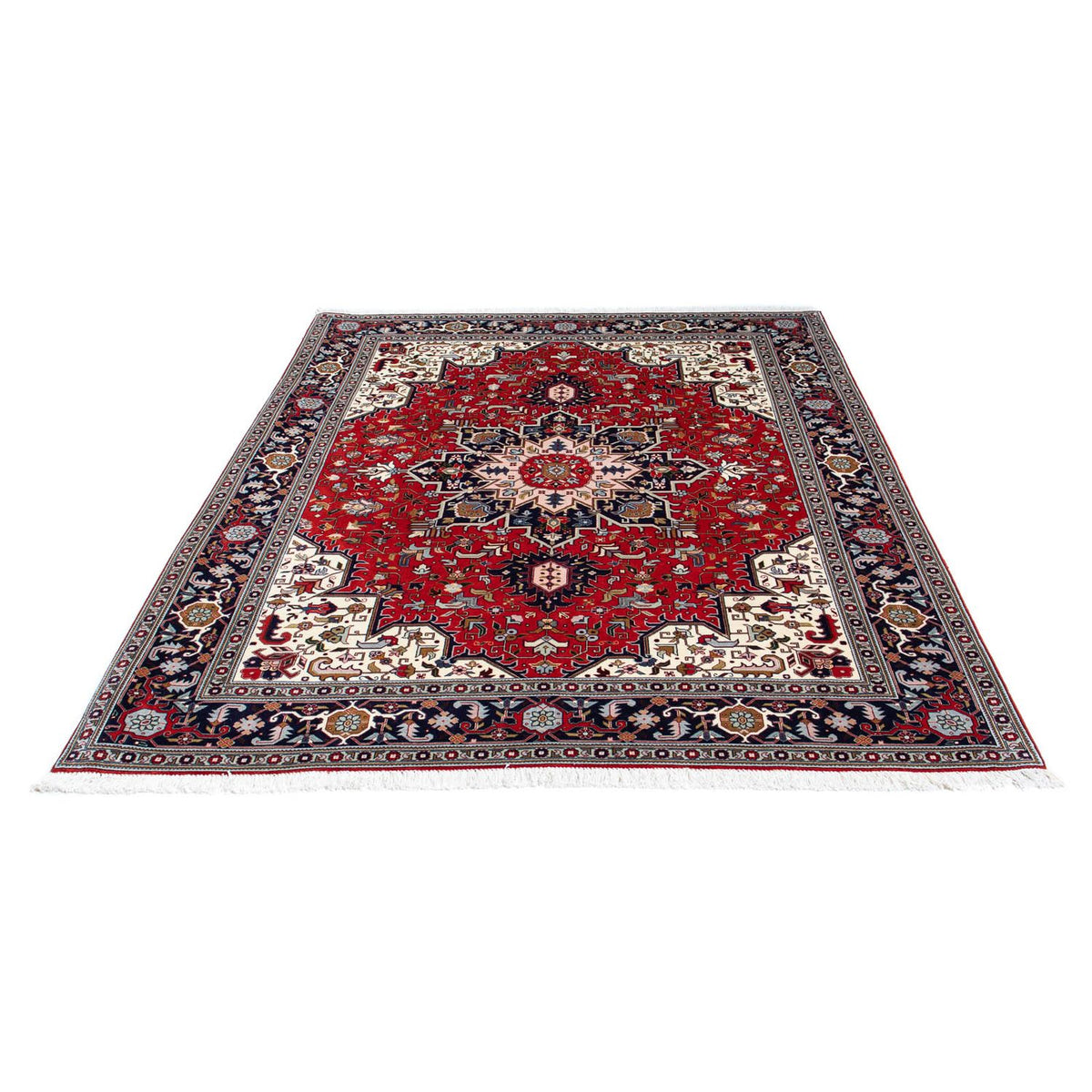Perser Rug - Tabriz - Royal - 196 x 152 cm - dark red
