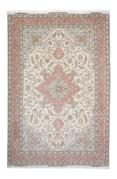 Tabriz - 50 Raj Rug 206x310cm - Persian Rugs