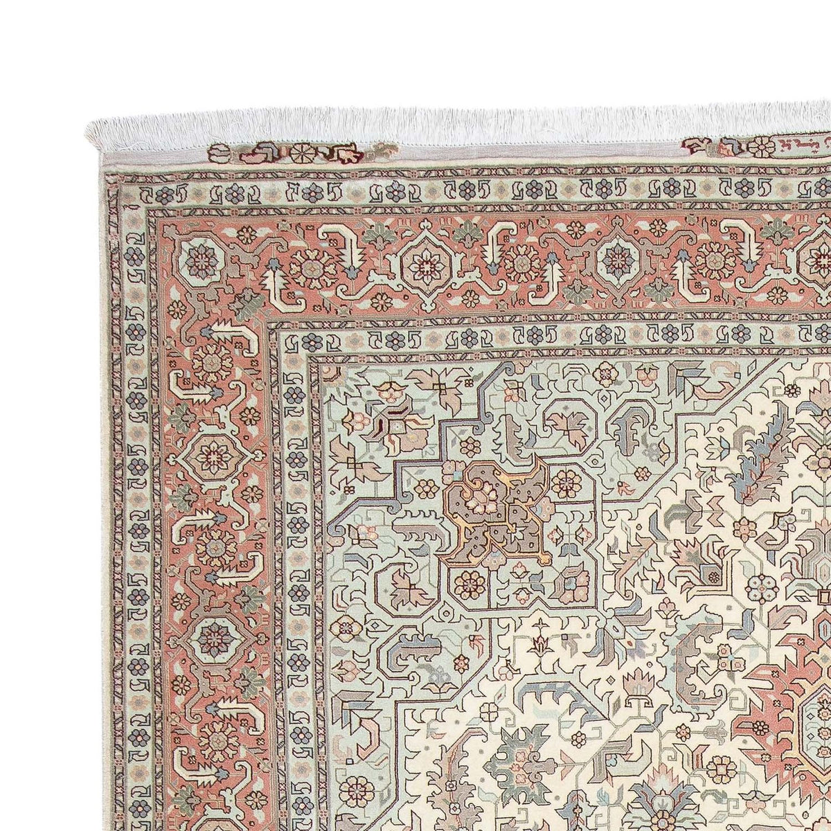 Tabriz - 50 Raj Rug 206x310cm - Persian Rugs