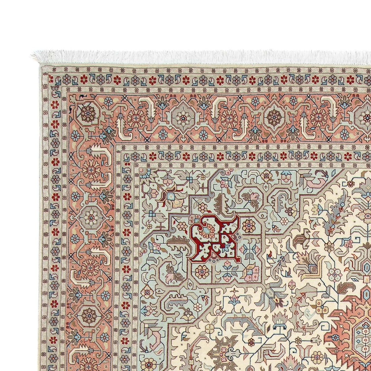 Tabriz - 50 Raj Rug 204x310cm - Persian Rugs