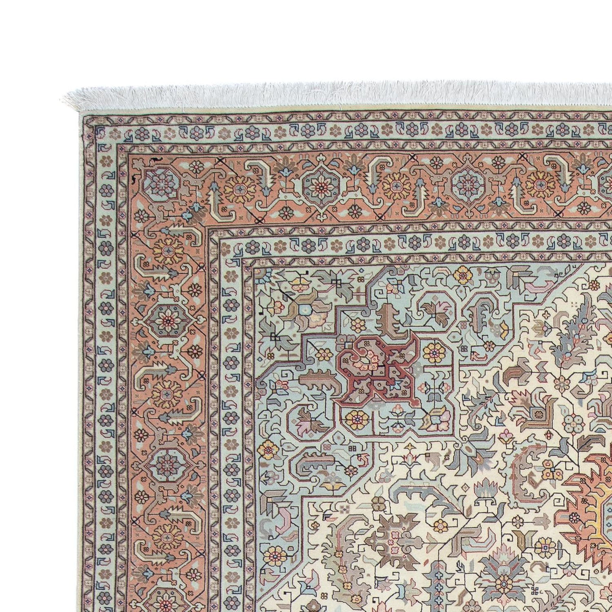 Tabriz - 50 Raj Rug 212x304cm - Persian Rugs