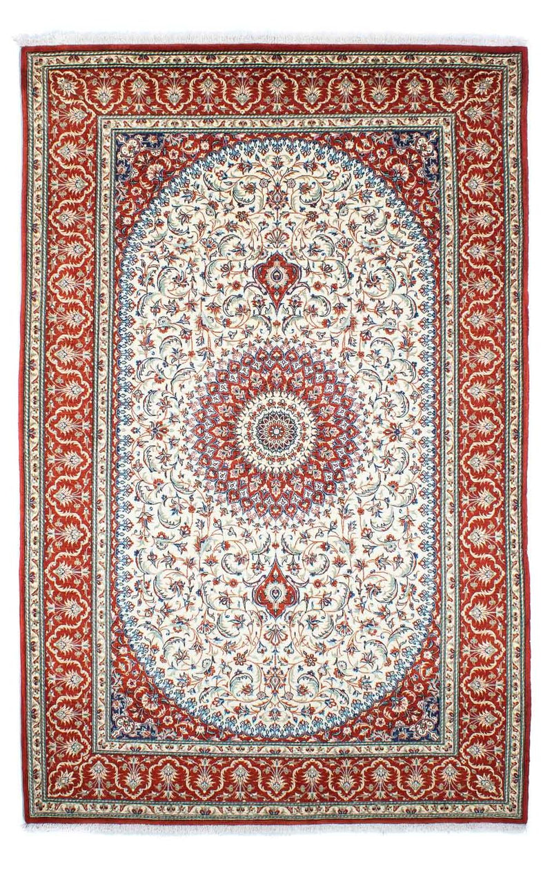 Perser Rug - Ghom - 248 x 157 cm - red
