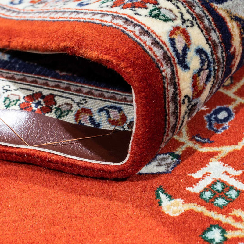 Perser Rug - Ghom - 243 x 179 cm - dark red