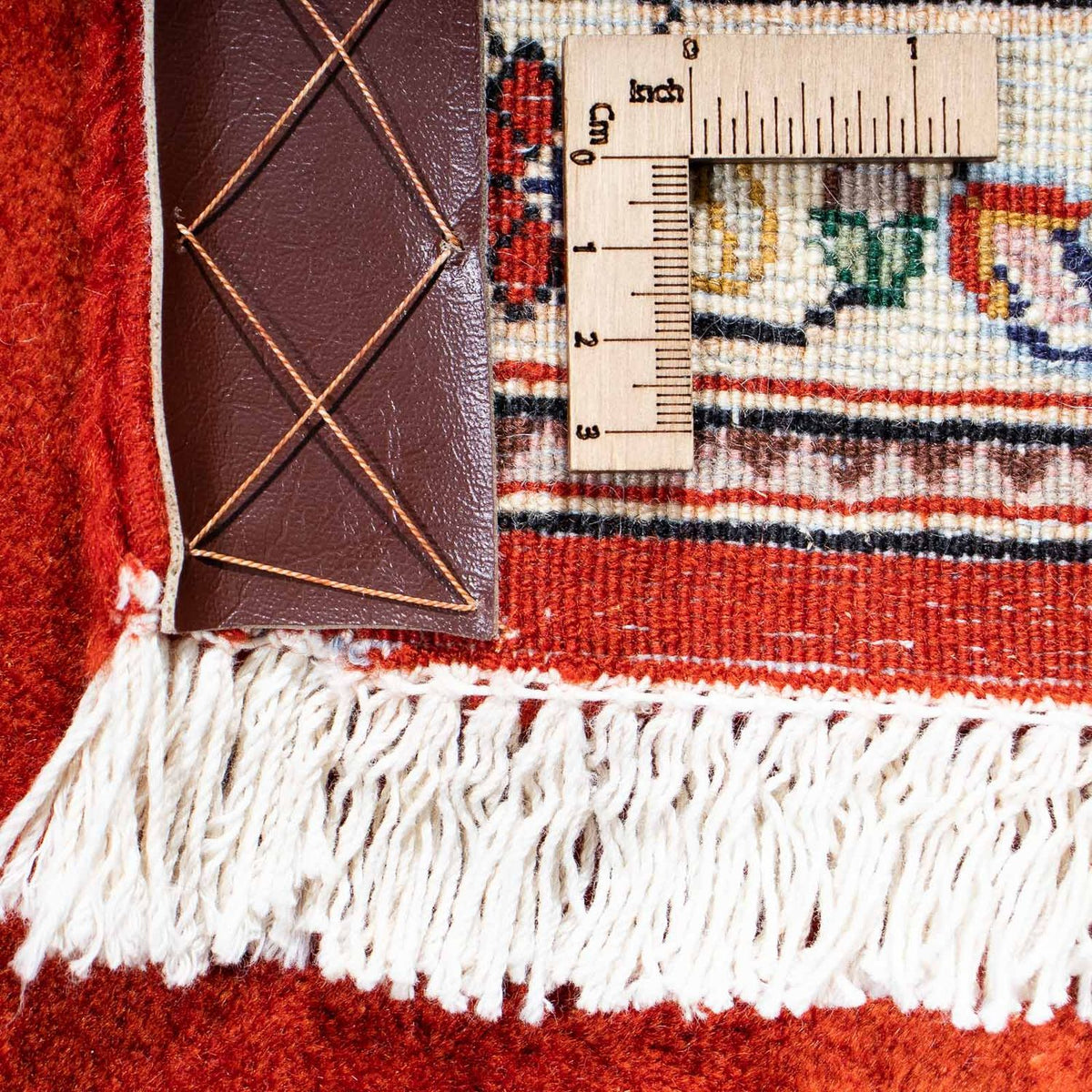 Perser Rug - Ghom - 243 x 179 cm - dark red