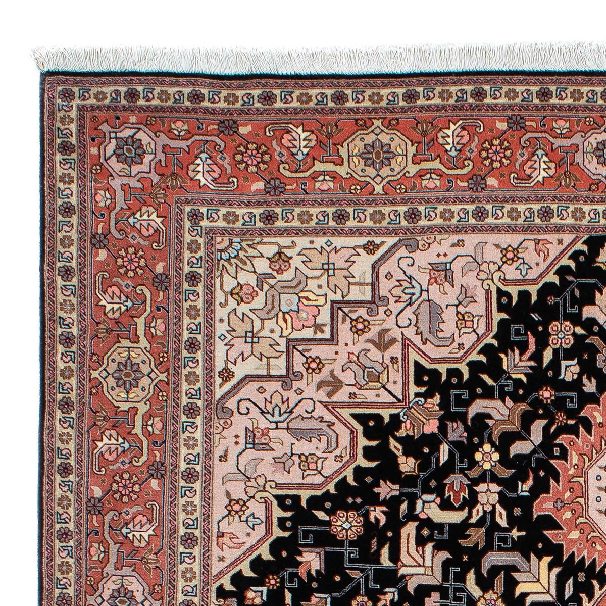 Tabriz - 50 Raj Rug 151x214cm - Persian Rugs