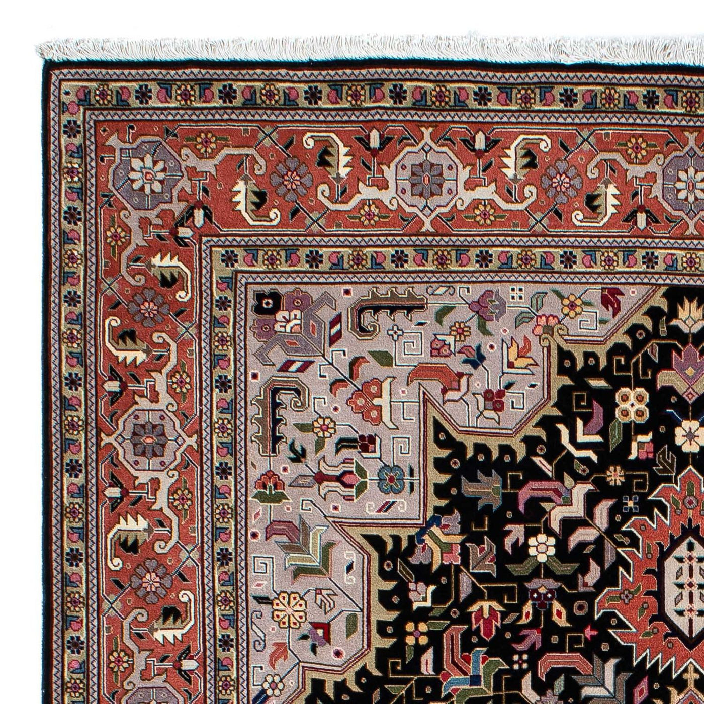 Tabriz - 50 Raj Rug 212x152cm - Persian Rugs