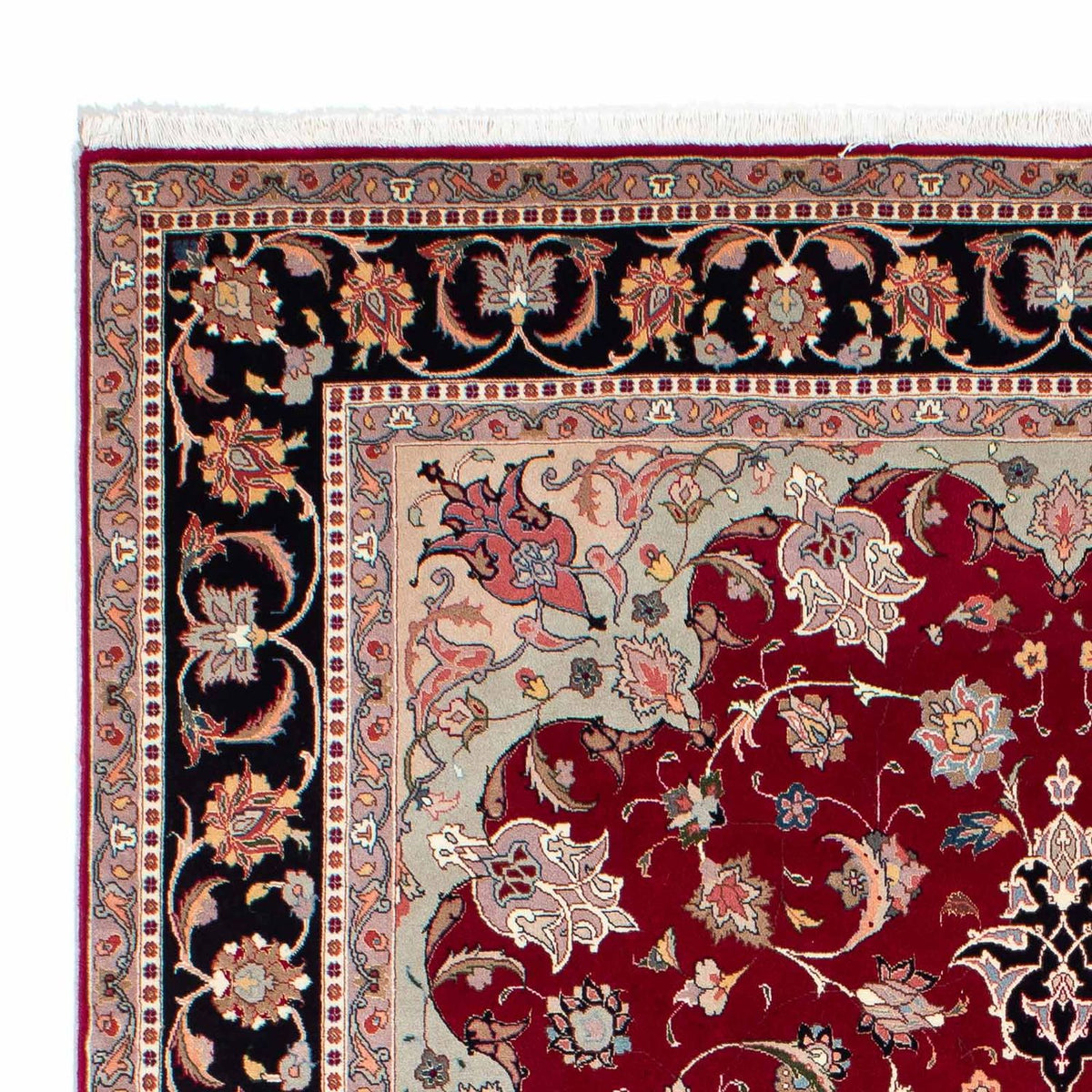 Perser Rug - Tabriz - Royal - 246 x 172 cm - dark red
