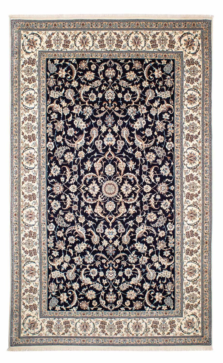 Perser Rug - Nain - Premium - 267 x 173 cm - dark blue
