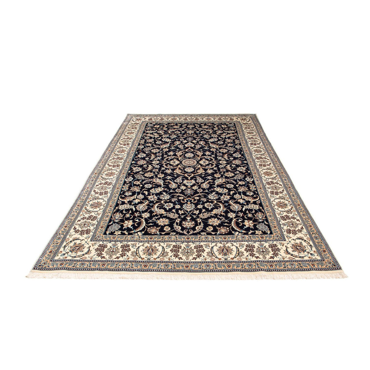 Perser Rug - Nain - Premium - 267 x 173 cm - dark blue
