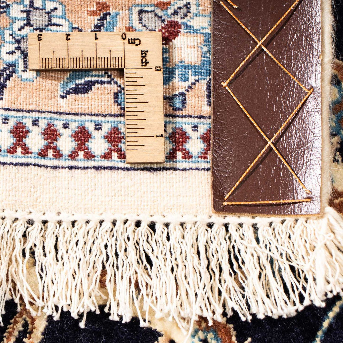 Perser Rug - Nain - Premium - 267 x 173 cm - dark blue