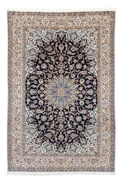 Nain - 9La Rug 204x290cm - Persian Rugs - black