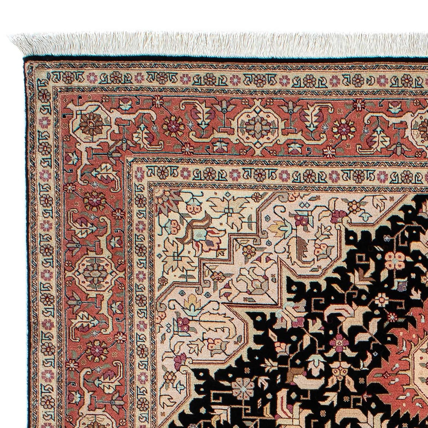 Tabriz - 50 Raj Rug 200x152cm - Persian Rugs