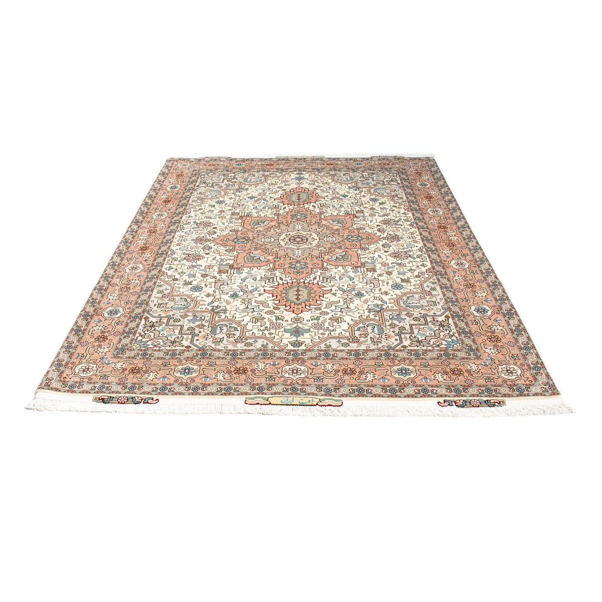Perser Rug - Tabriz - Royal - 200 x 151 cm - beige