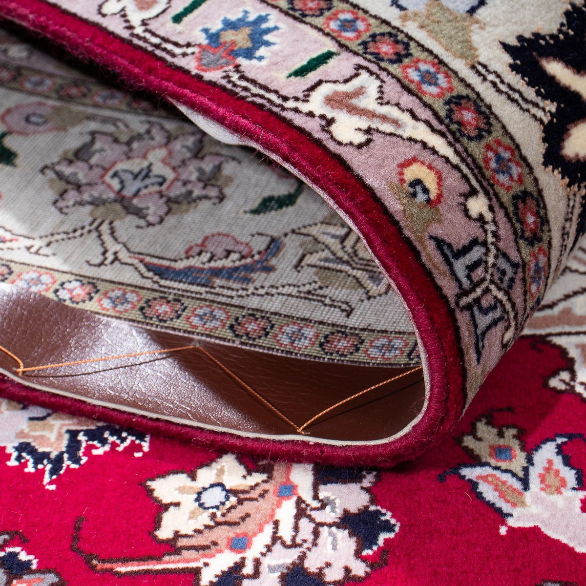 Perser Rug - Tabriz - Royal - 202 x 150 cm - dark red