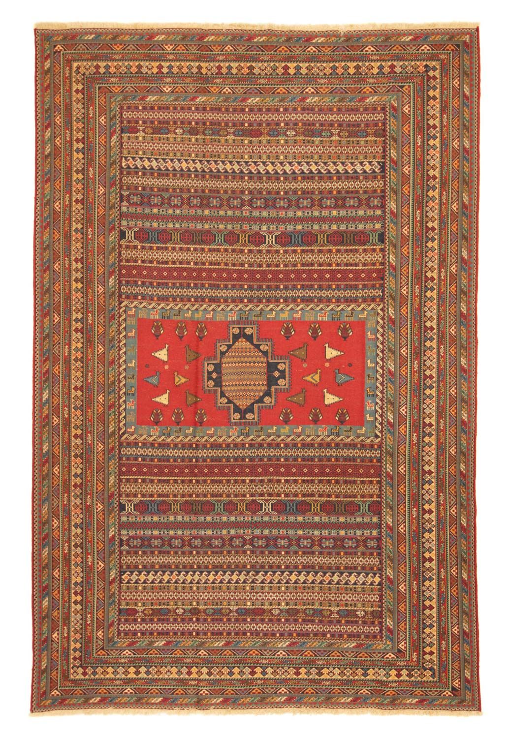 Perser Rug - Nomadic - 300 x 192 cm - multicolored