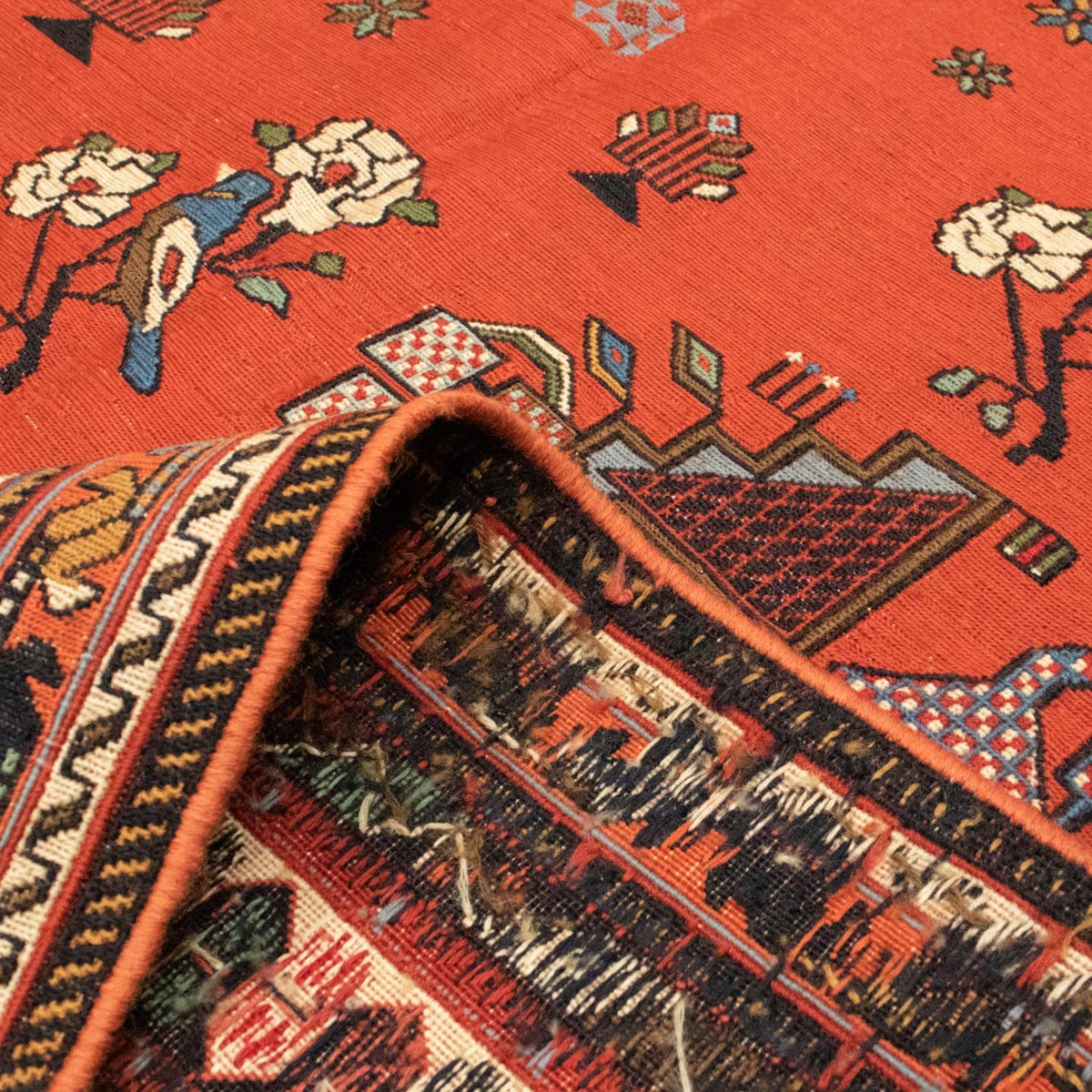 Perser Rug - Nomadic - 286 x 192 cm - multicolored