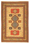Afshar Sirjan Rug 201x298cm - Persian Rugs - Rectangle / Gold / 201 x 298 cm Rectangle