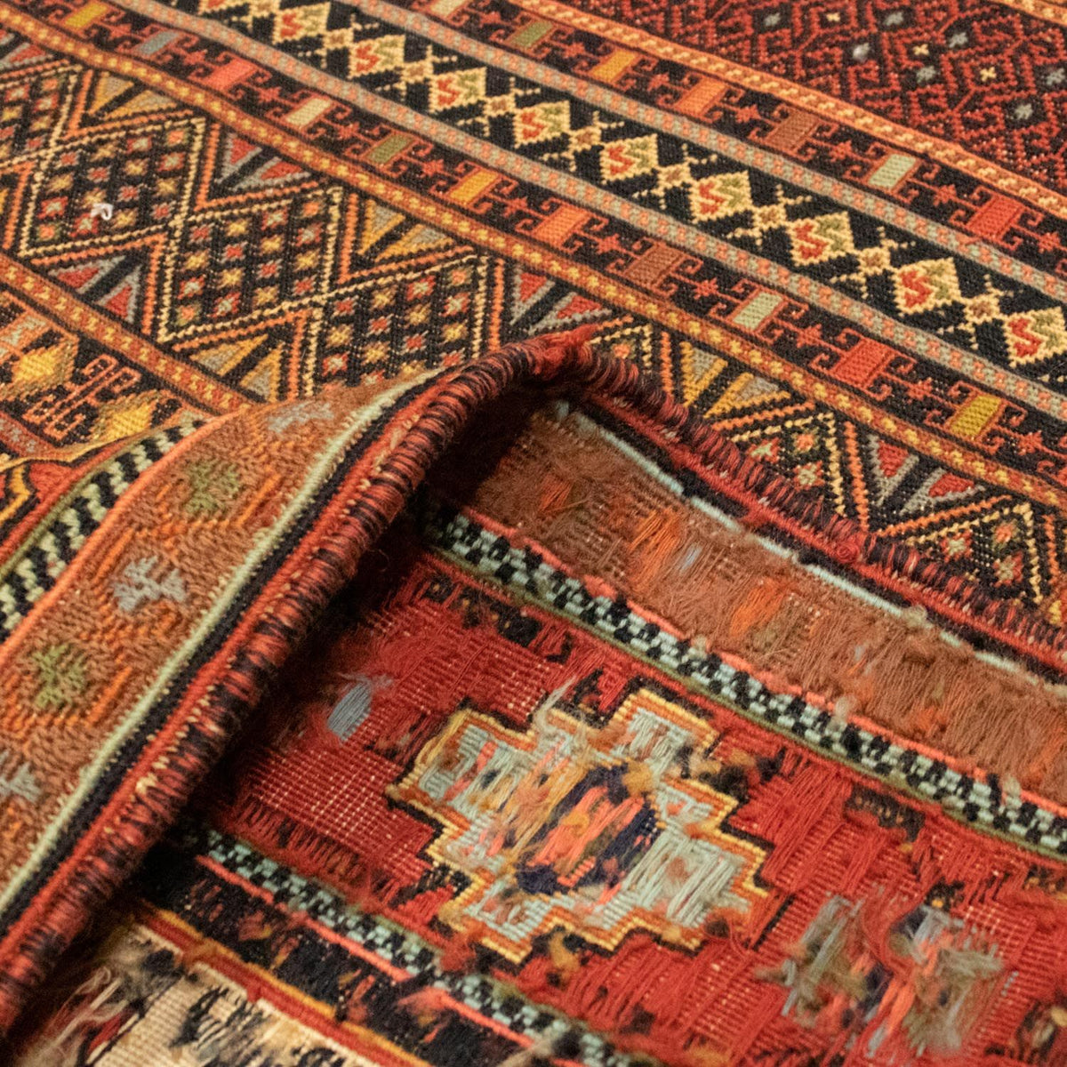 Afshar Sirjan Rug 196x287cm - Persian Rugs