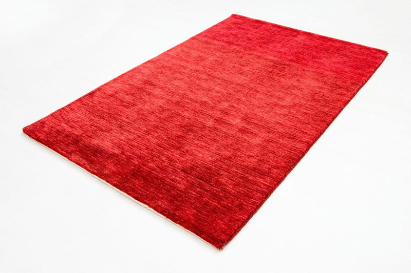 Wool Rug - 178 x 117 cm - red